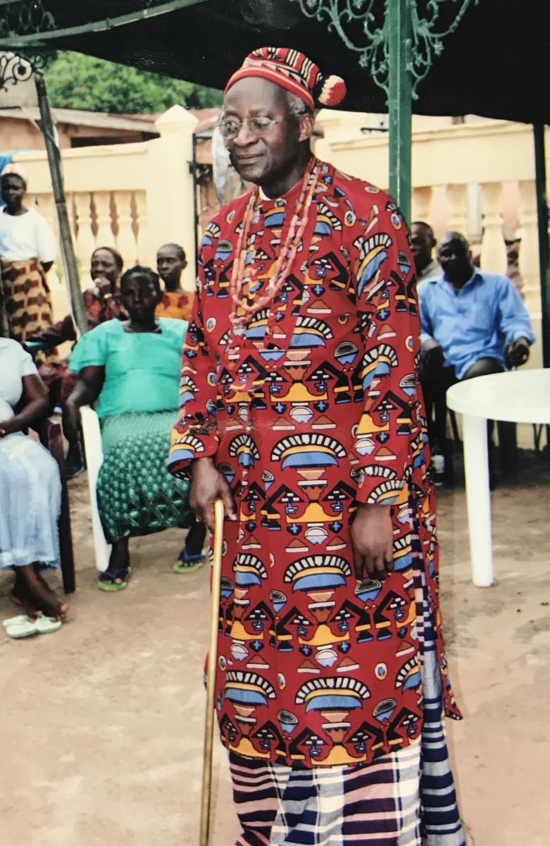  Akwari during his Chief Ceremony in Amaokwe Item, Abia State, Nigeria
