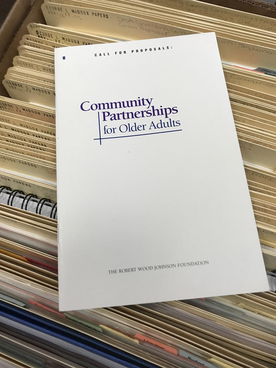 Community Partnerships for Older Adults brochure