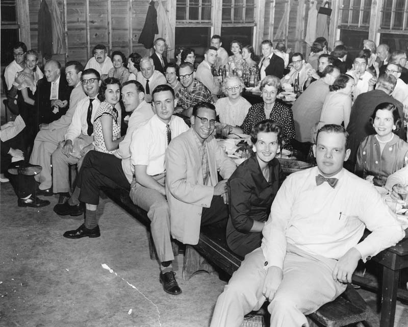 Medical students at Turnage's, circa 1954-57