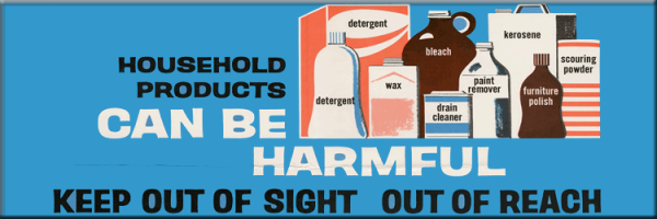 Household products can be harmful